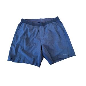 Skora athletic quick dry running shorts‎ men's navy blue/grey